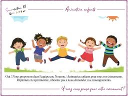 Animatrice enfant